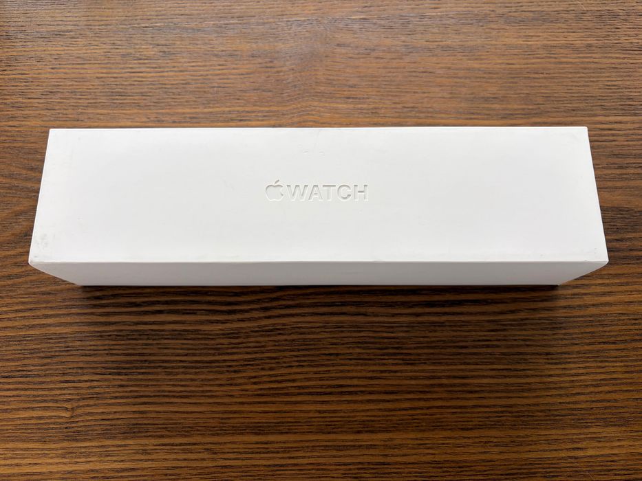 Apple Watch Series 5 44mm Silver - caixa completa + 2 braceletes