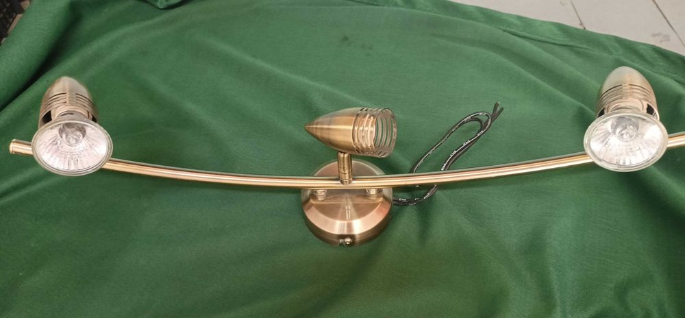 Żyrandol Lampa wisząca 3 punktowa żarówki