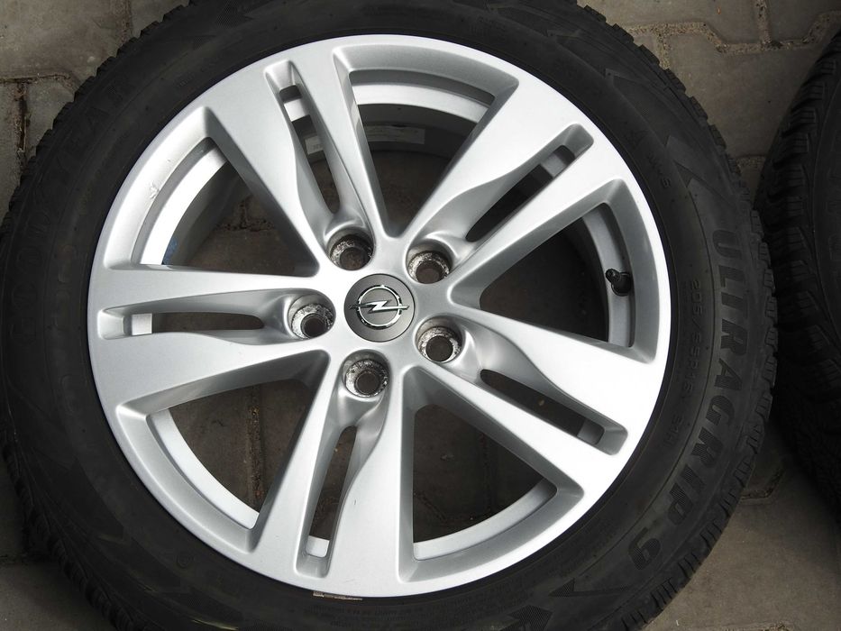 4x Alufelgi 16'' 5x105 7J ET 41  OPEL Oryginał +TPMS   672044871
