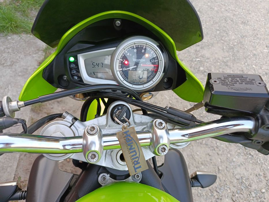 Triumph Street Triple 675 (Roulette Green) Свіжо пригнаний! (Ідеал) Сервісна!