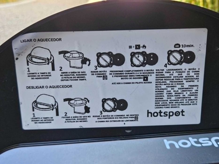 Galp "Hotspot" 4000W gas heater