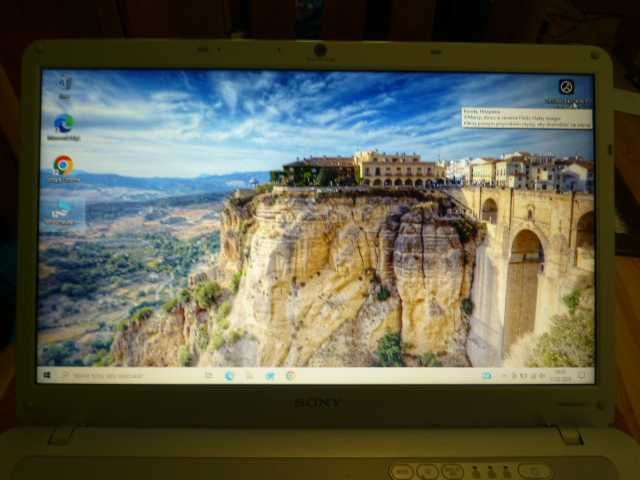 Laptop Sony Vaio PCG-7186M 4GB DDR2  SSD 240GB