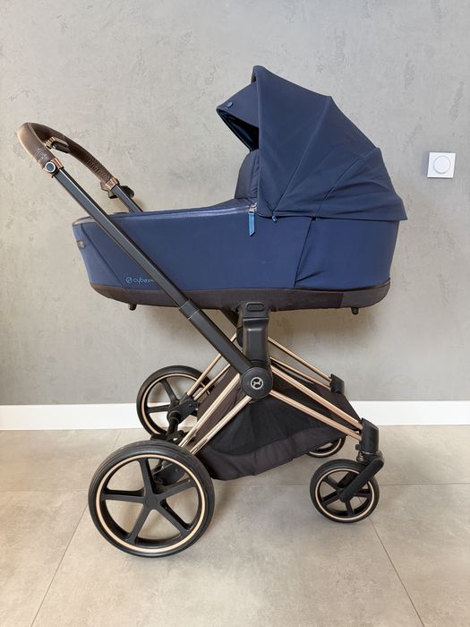 Cybex Priam 4.0 3w1 Granat / Rose Gold
