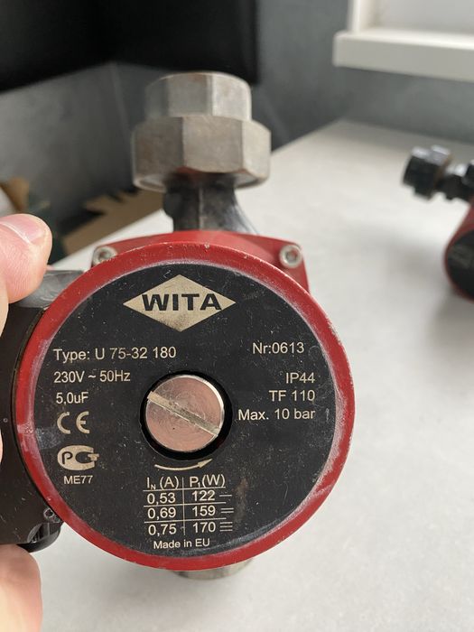 Циркуляційні насоси WITA