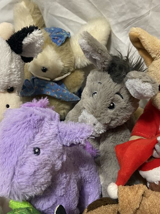 Лот 14 шт цена ща все мягкие  игрушки  игрушка мягкая
