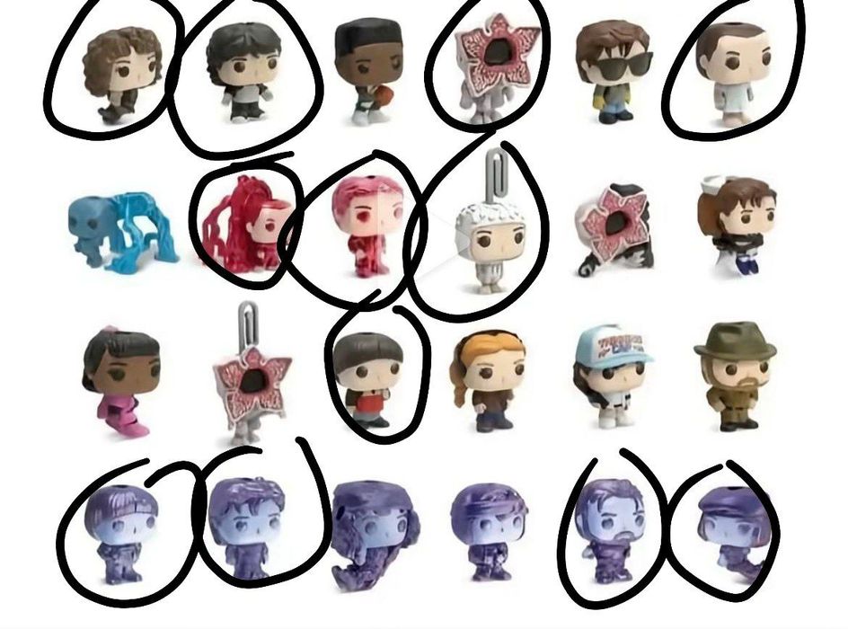 обміняю фігурки stranger things