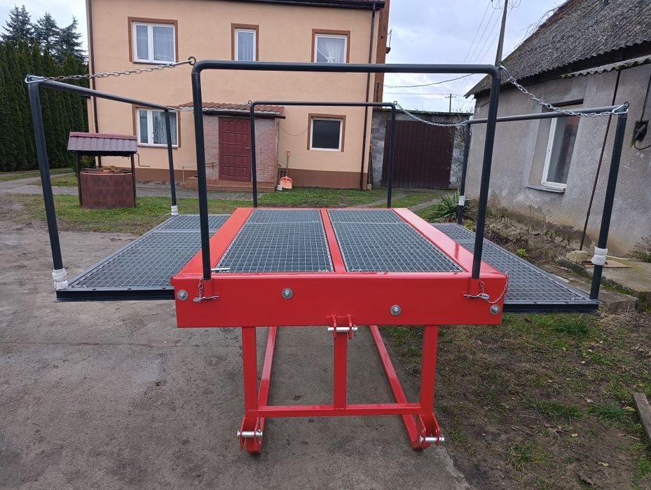 Balkon sadowniczy platforma pomost do cięcia sadu