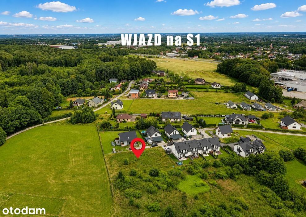 Działka budowlana 1072 m² | Czechowice-Dziedzice - Widok 2