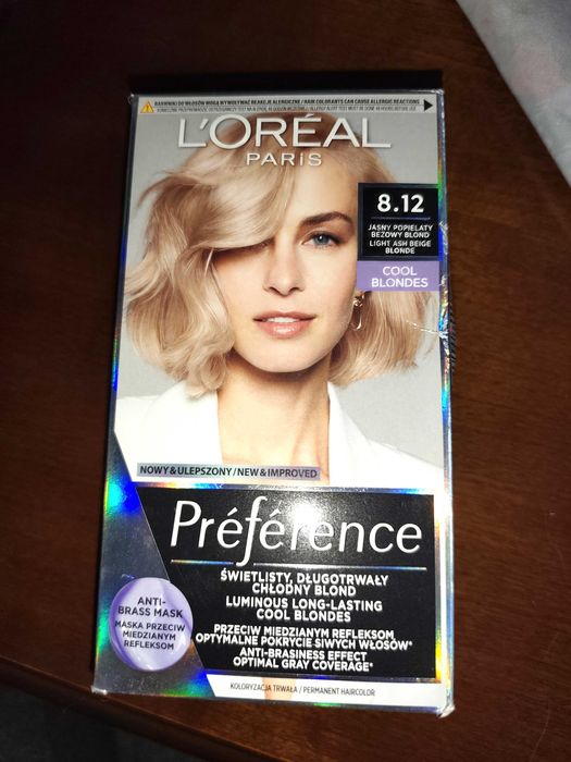 L'Oréal Paris Preference farba do włosów 8.12