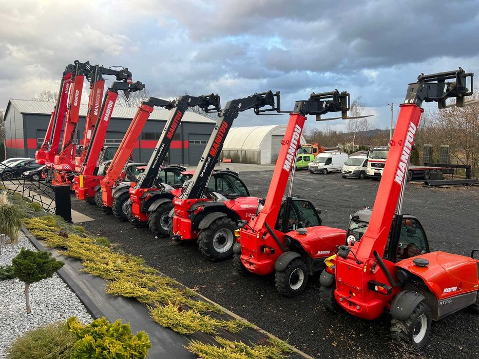 Wynajem ładowarek teleskopowych Manitou MRT 2150, 2550 obrotowe