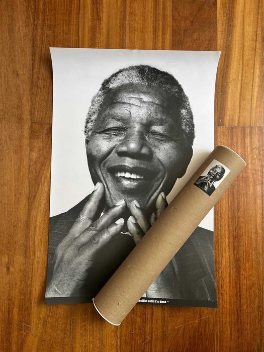 Poster Exclusivo Nelson Mandela – Edição Limitada 60x40cm