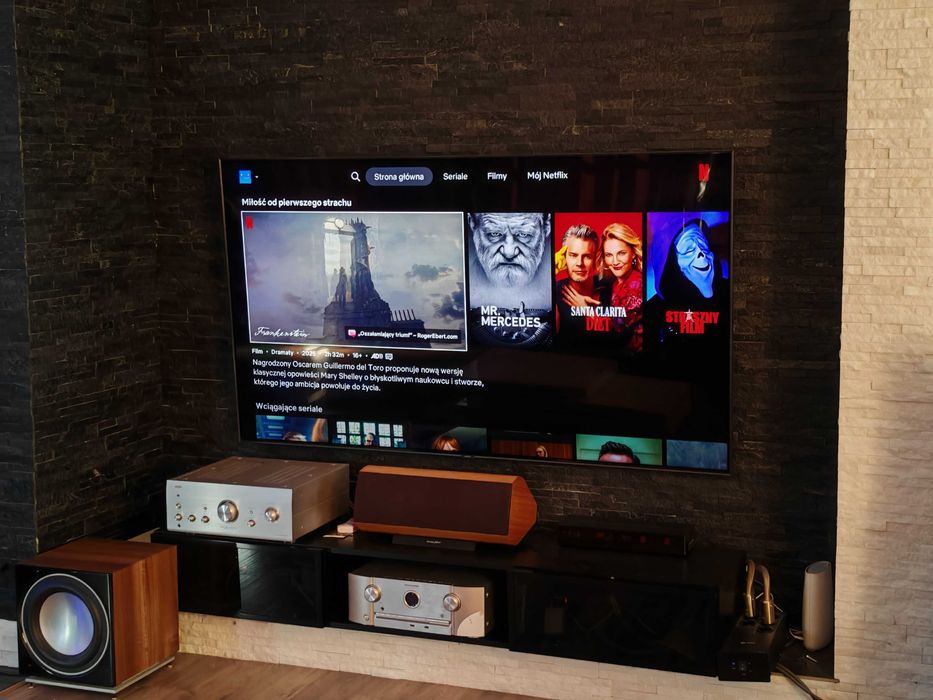 Samsung 75" QLED Q9F 4k najwyższy model Telewizor roku idealny komplet