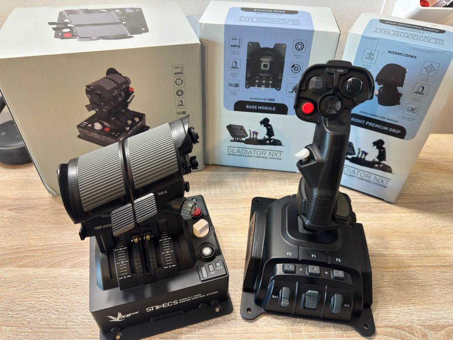 VKB HOTAS - Gladiator NXT Evo SCG Right + STECS Mini (Com Fatura/Garantia)