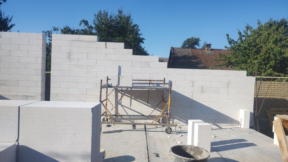 Кладка газобетона/газоблока