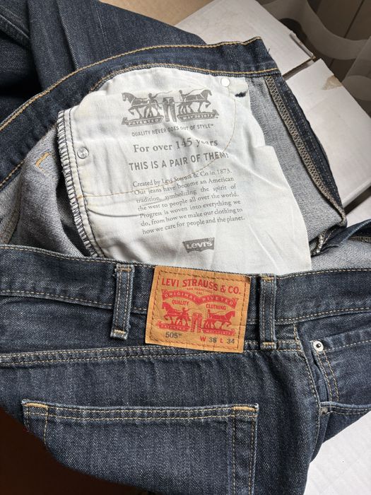 Джинсы Levi’s  505  w38 l34