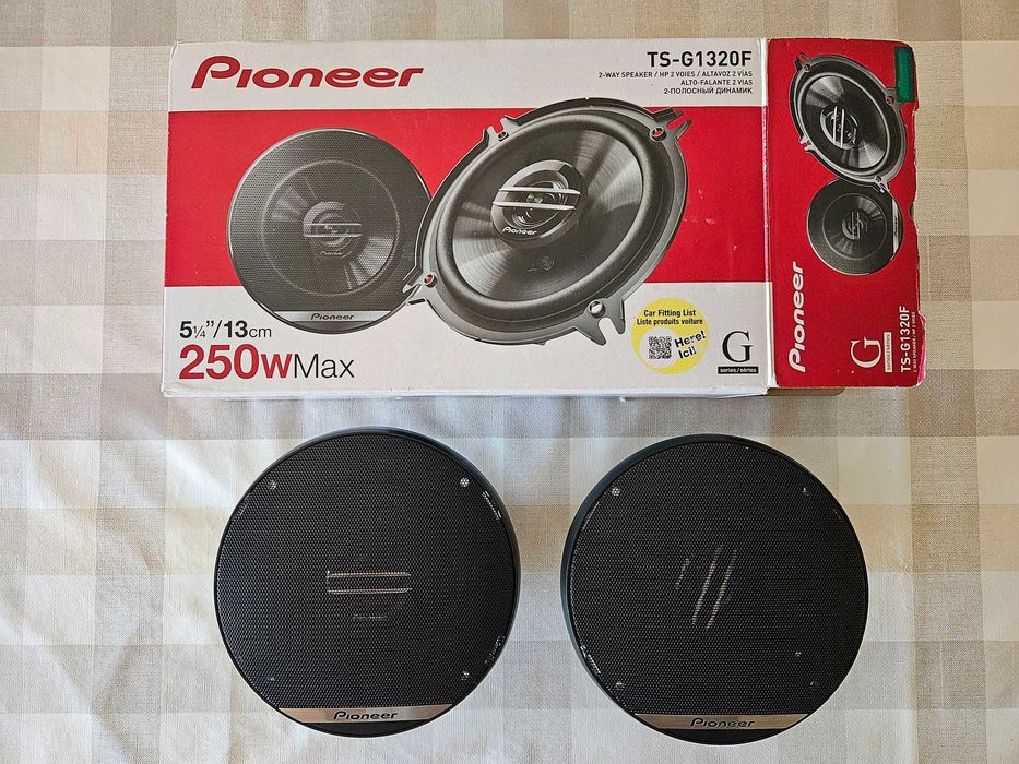 Colunas Auto Pioneer TS-G1320F (13cm / 250W) — NOVAS em Caixa