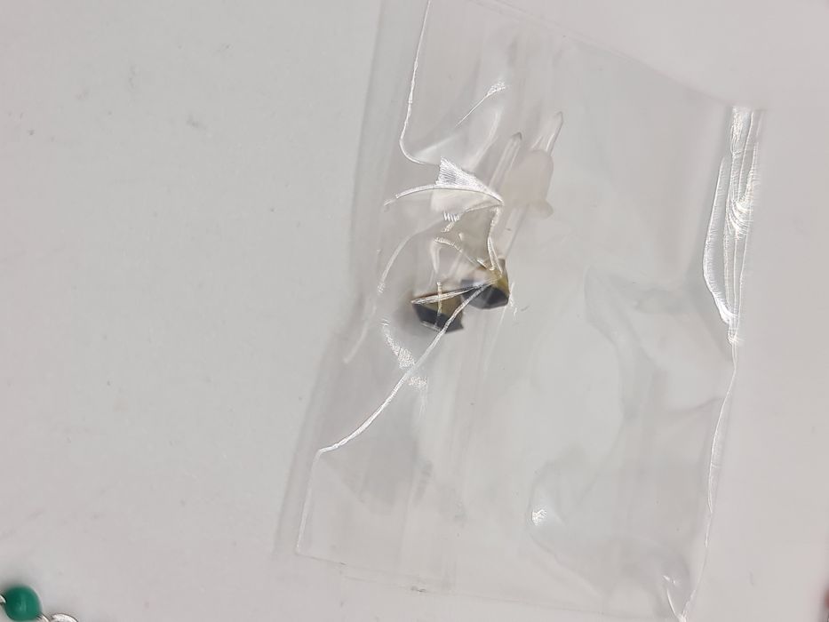 Conjunto de colar, anel e par de brincos