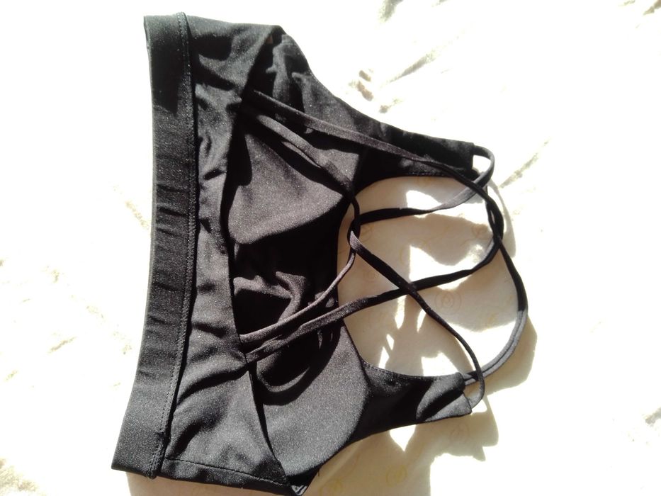 Top ginástica preto