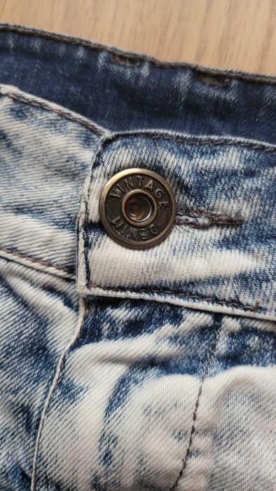 Spodenki Jeans OVS GrenGeneration streetwear Rap y2k drill drip retro swag mini sport three stripes
