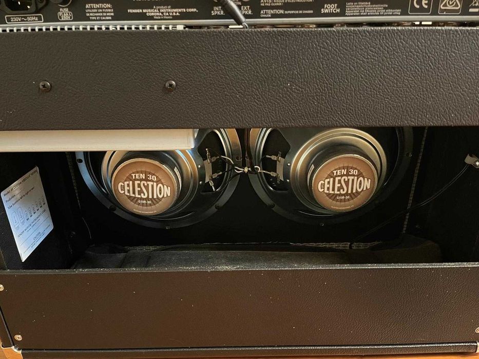 Fender Vibrolux Reverb Amp + Boss OD-1X