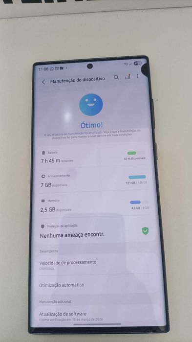 Samsung Galaxy S22 Ultra 128GB + S Pen (Caneta incluída)