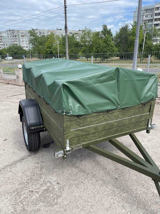 Легковий причіп "Olta 303" - камуфльований від виробника!