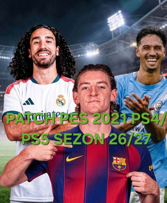 Patch do gry PES 2021 PS4/PS5 Sezon 26/27