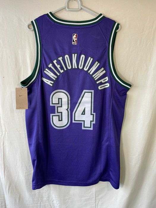 Koszulka Giannis Antetokounmpo BUCKS Swingman Jersey NBA M i L