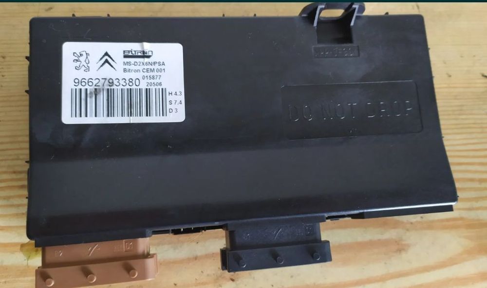 MODULO DO BANCO CITROEN C6 PEUGEOT 407 9662793380