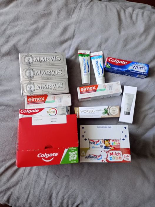 Pasty do zębów różne rodzaje