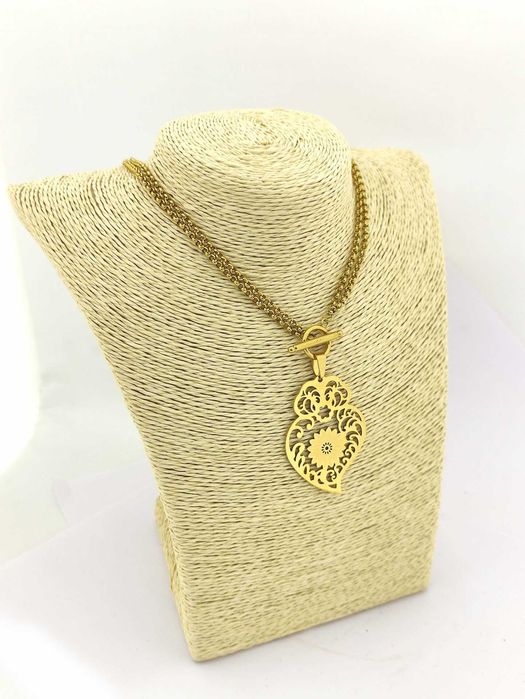 Fio Coração de Viana em Aço Inox