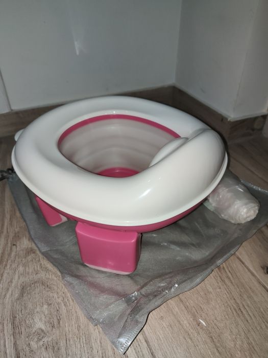 ХNocnik różowy składany nowy