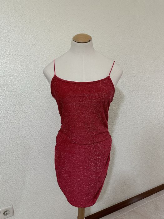 Vestido vermelho shein