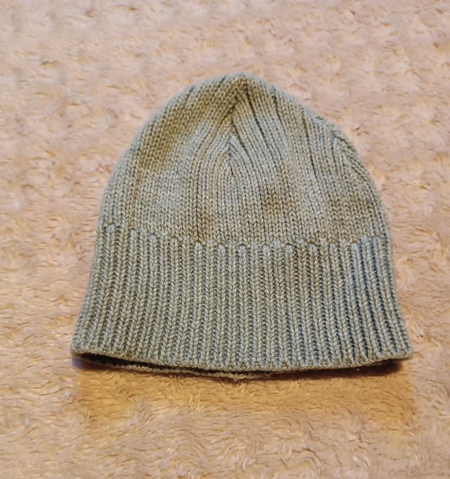 Czapka z włóczki (dzianina) DEEP popielata przejściowa