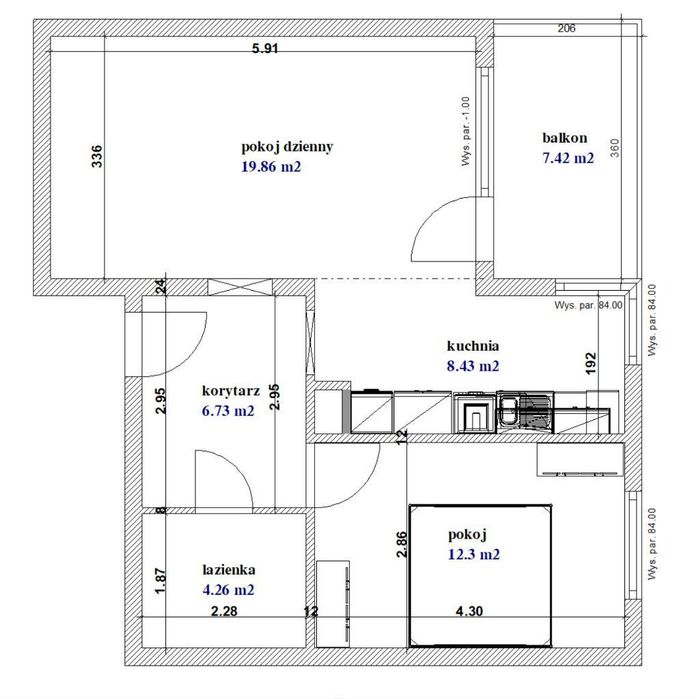 Apartament na Serbskiej