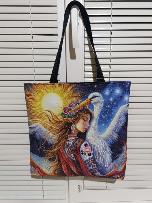 Сумка вишита бісером