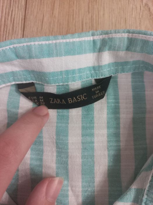 Рубашка zara basic S/M