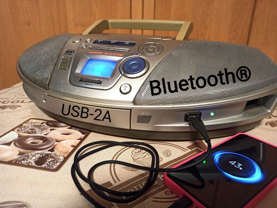Panasonic RX-ES25 Bluetooth/Usb-2A