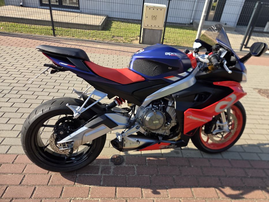 Aprilia rs 660 zarejestrowany na A2