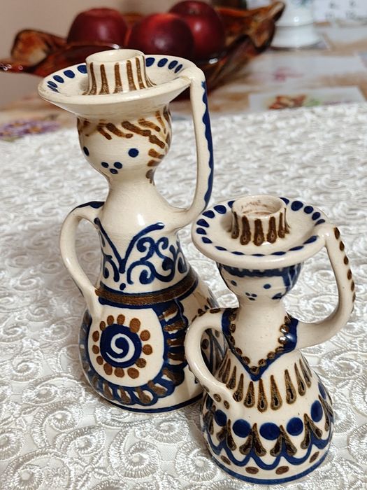 Świeczniki  Vintage,Meksykanka