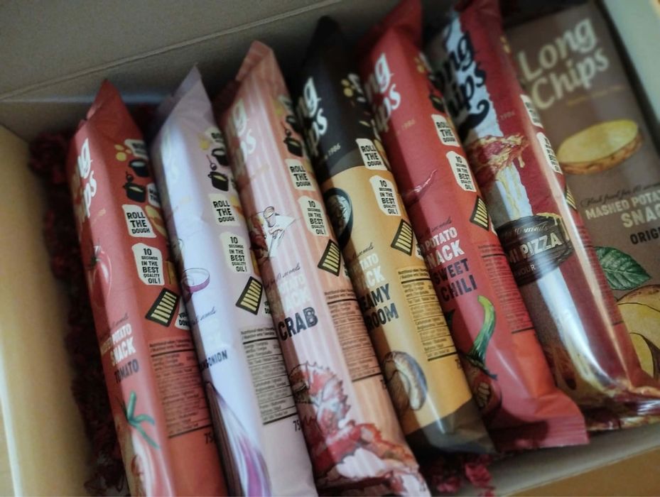 Chipsy nowe rozne smaki szybka wysylka
