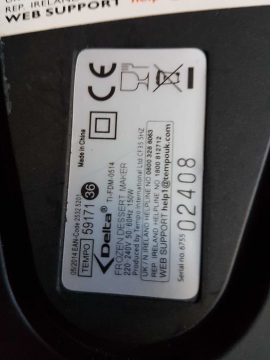 Silnik (napęd) kruszarki do lodu Delta kitchen