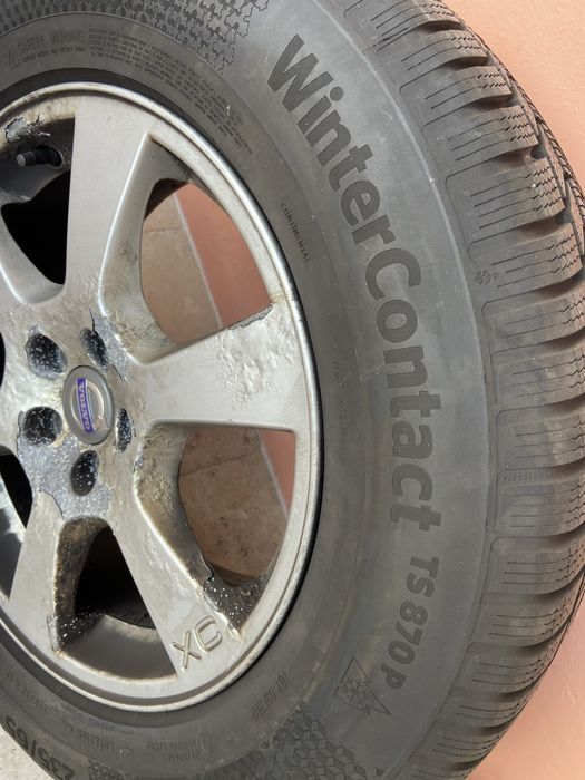 Jantes originais Volvo XC60 + pneus Continental Novos (Winter) x4