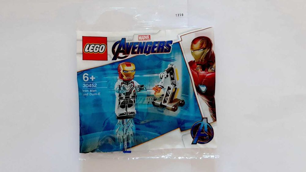 Lego Marvel Avengers 30452 Iron Man and Dum-E polybag selado