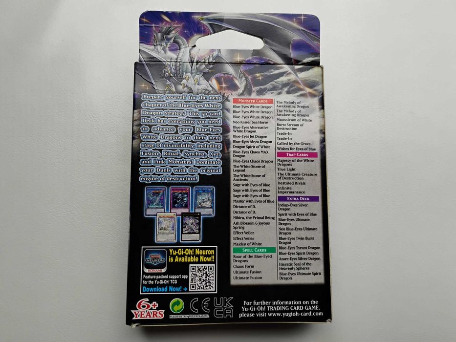 Yu-Gi-Oh! Structure Deck: Blue-Eyes White Destiny (Novo e Selado)