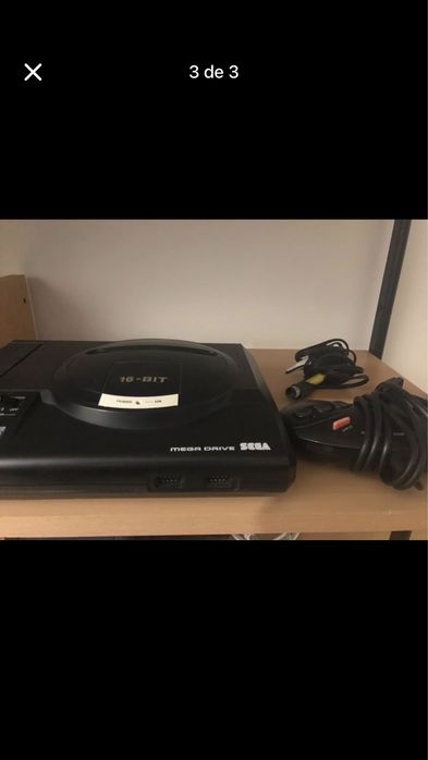Sega megadrive a funcionar a 100%