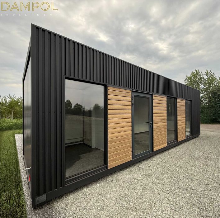 Pawilon 900x300 dom przenośny, weekendowy, pawilon biurowy, handlowy, leasing