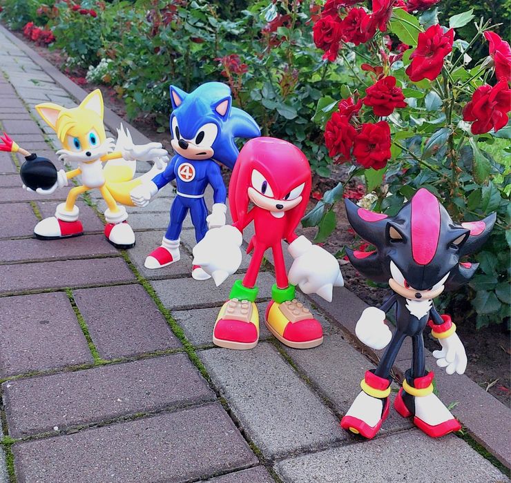 Фігурка Shadow Sonic Шедоу Шэдоу Сонік Соник іграшка персонаж Sonic the Hedgehog 3D друк 3D печать