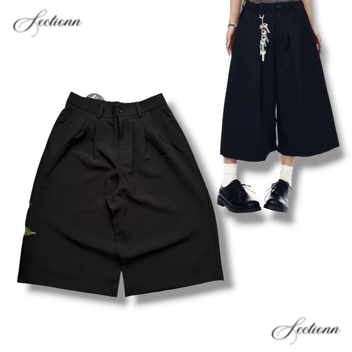 Широкі класичні шорти брюки оверсайз брючные шорты baggy oversize jaded racer polo old money suit shorts олд мані класичний стиль