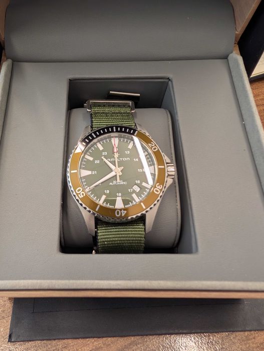Годинник. Швейцарія. Hamilton Khaki Navy Scuba auto